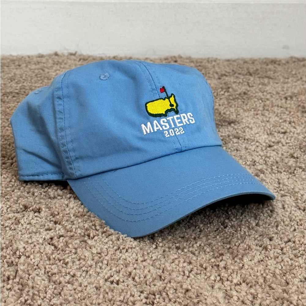 Masters Blue Cap with Yellow Logo